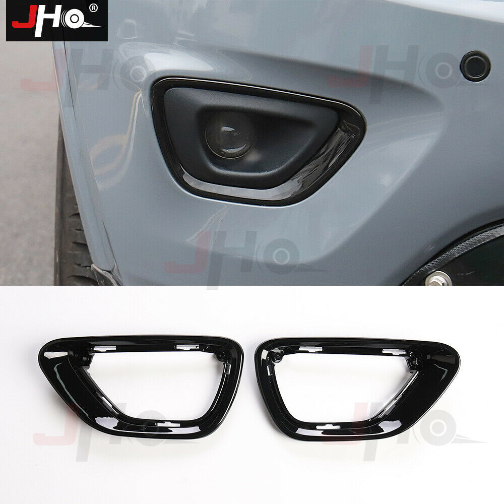 for Jeep Grand Cherokee 2014 2015 2016 Fog Light Cover Trim Fog Lamp Frame Black