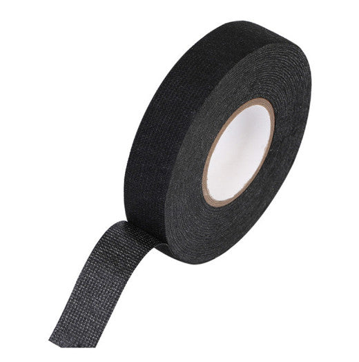 Car Self Adhesive Tape Soundproof Heat Shield Cable Wiring Harness Tapes Black