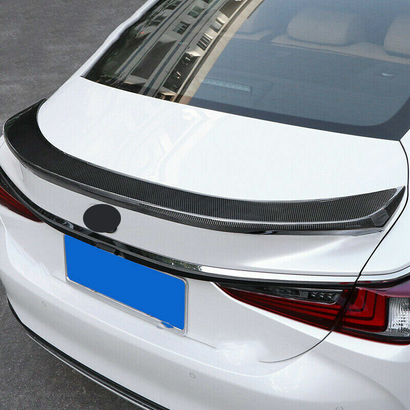 Carbon Fiber Rear Spoiler Trunk Lid Lip Wing for Lexus ES350 300H 250 2019-2022