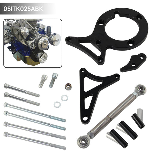 Aluminum Alternator Power Steering Bracket Kit for Ford 302 V8 5.0L 1982-1992