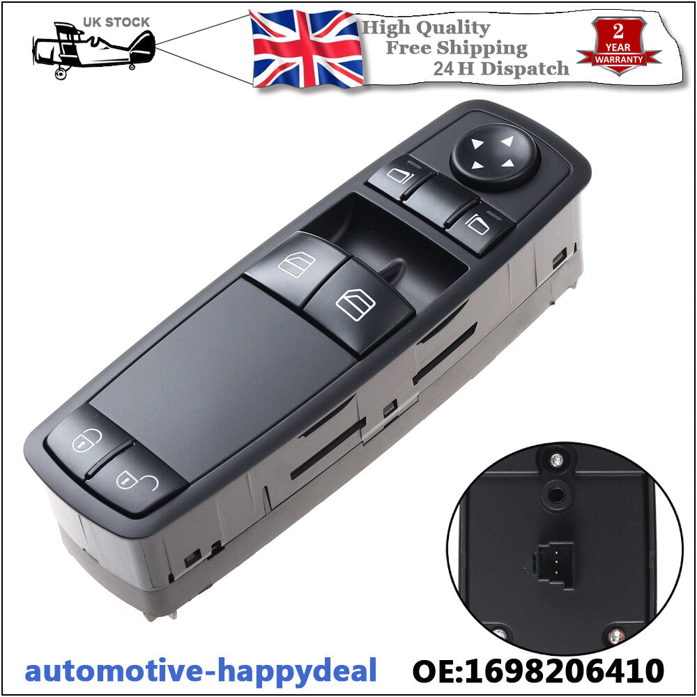Power Window Switch A1698206410 for Mercedes Benz W169 A Class W245 New