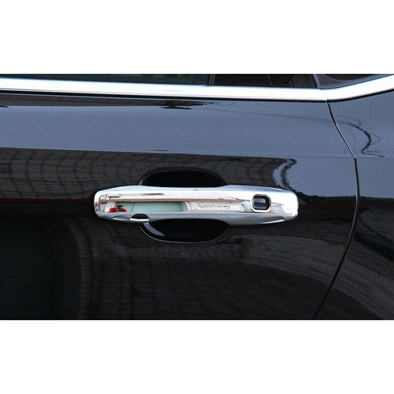 for Volvo S90 2017-2022 ABS Chrome for Smart Side Door Handle molding Cover Trim
