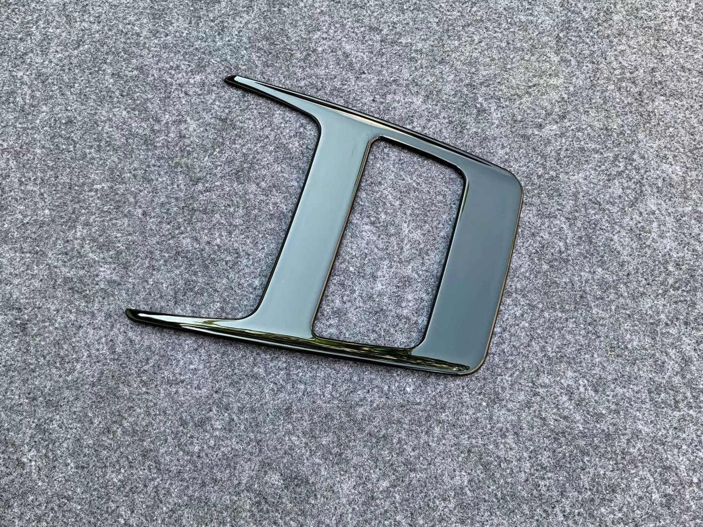 Black Inner Front Reading Light Frame Cover For 2020-2023 for Toyota Harrier Venza