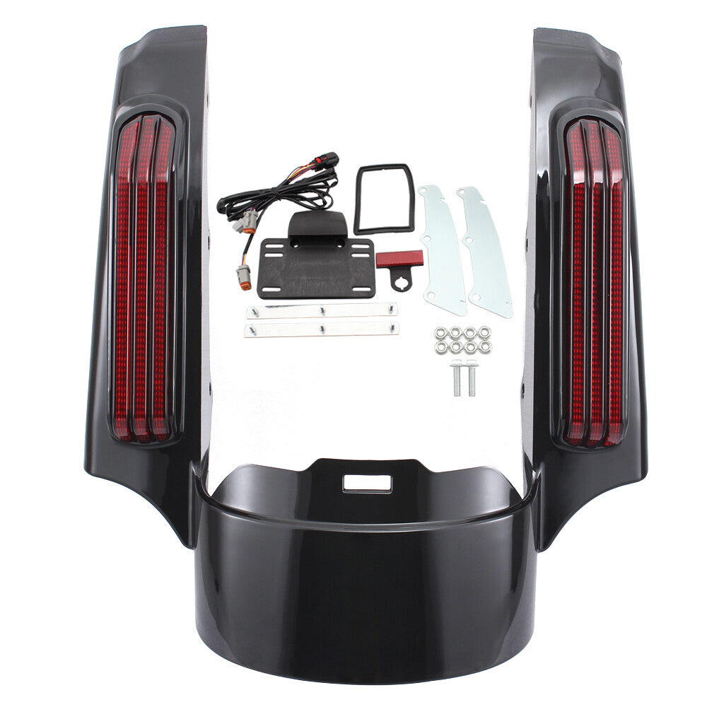 Rear Fender Fascia LED Light for Harley Touring Road King Street Electra Glide