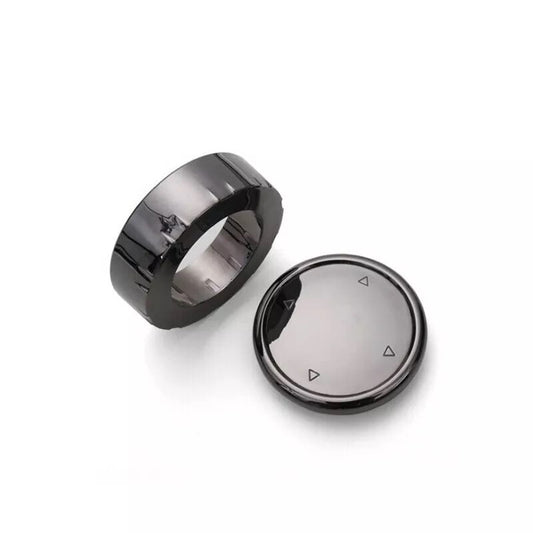 Car Big Multi Media Knob Cover Trim Black iDrive Button for BMW F10 F20 F30 YG