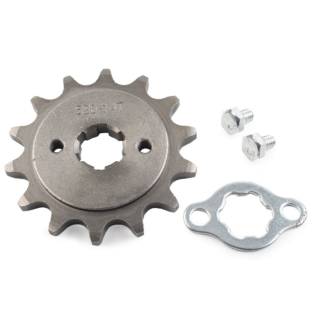 FIT 125cc-250cc Dirt Pit Bike ATV Go Kart 520 20mm Chain Front Sprocket Cog