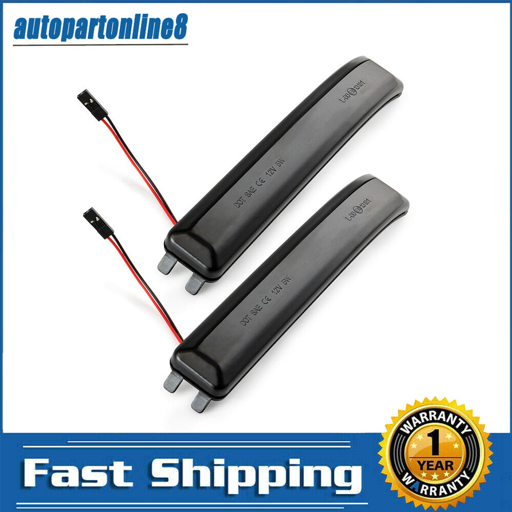 LH/RH New LED Side Mirror Light and Turn Signal Reflectors for Ford F-150 09-14