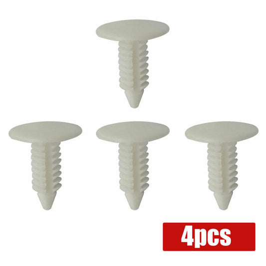 4pcs 6-8mm Hole Car Bumper Plugs Fastener Front License Plate Holes Accessories