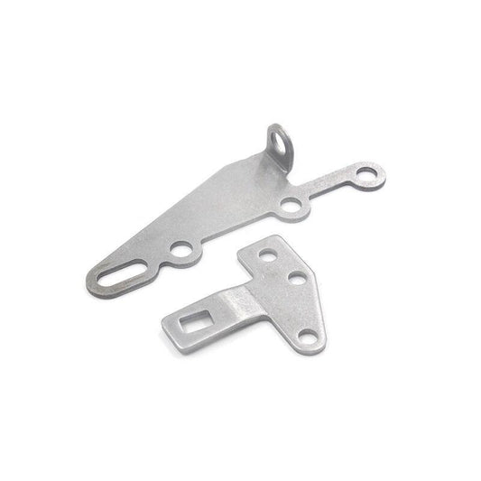 TH350, TH400, 700R4, 4L60E, and 4L80E shift cable brackets and levers are suitable for BM cables.