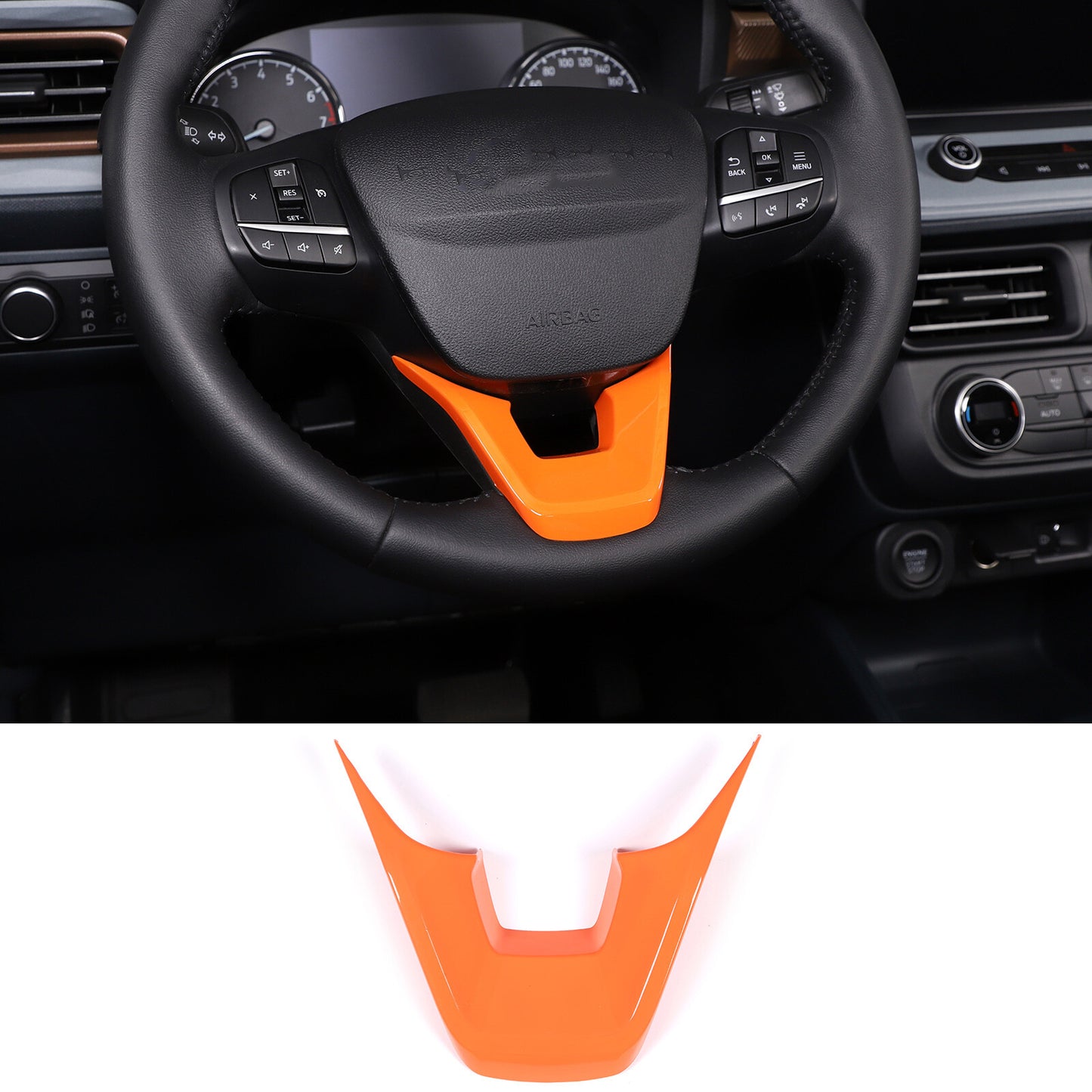 ABS Sport Red Inner Layer 4 Door Panel Trim Covers for Toyota Tenderloin 2022-2023
