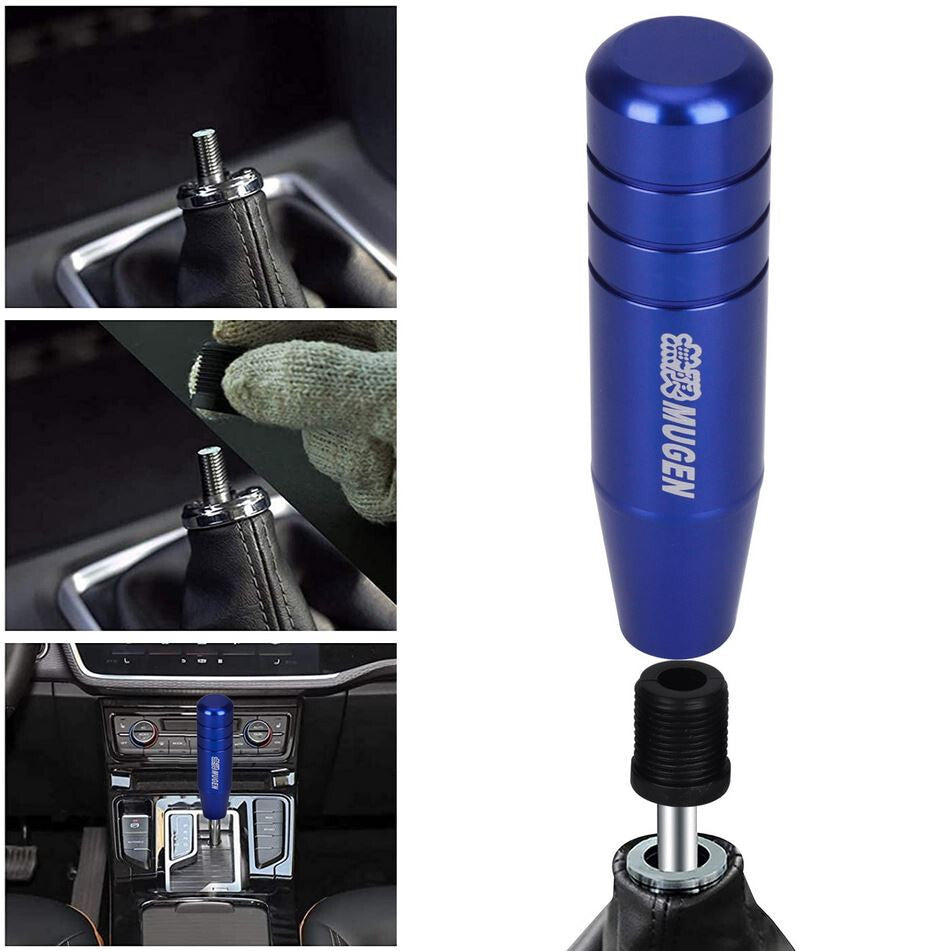 Mugen manual gear shift lever, red, for Mitsubishi models, 13 cm.