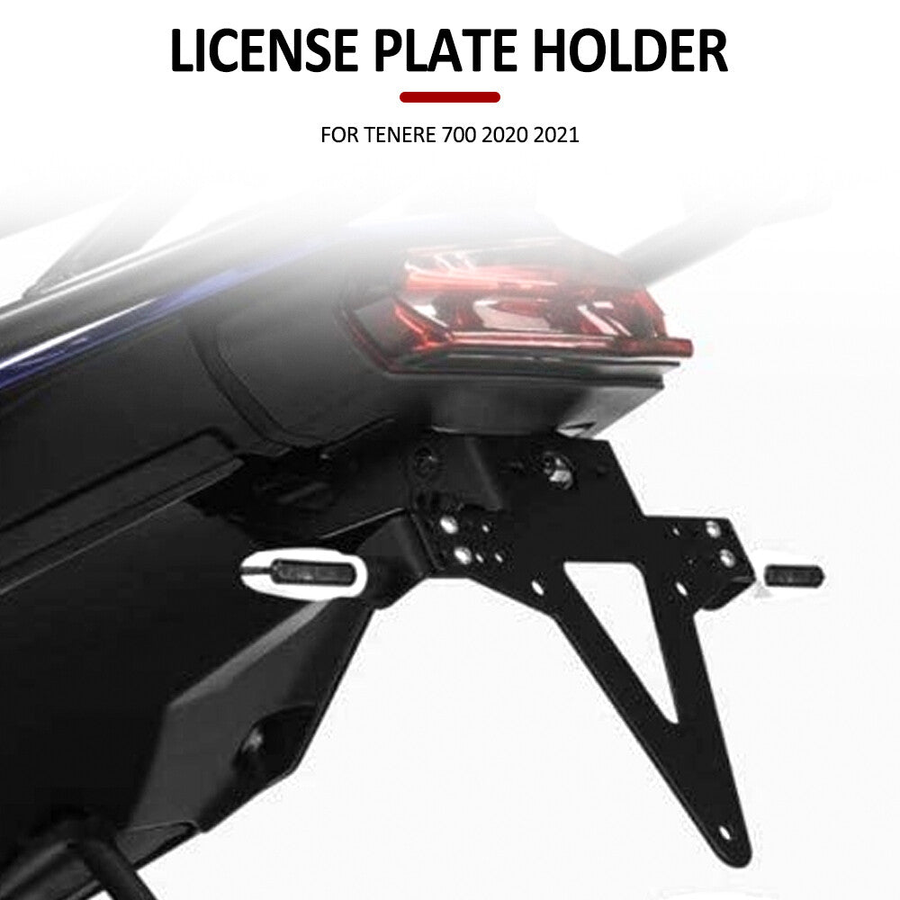 Motorcycle Fender License Plate Holder for Yamaha Tenere 700 XTZ 2020 2021