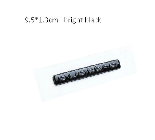 Original Equipment Manufacturer (OEM) for Audi S3 Car Rear Badge Boot Trunk Badge Sticker Decal Logo Gloss Black