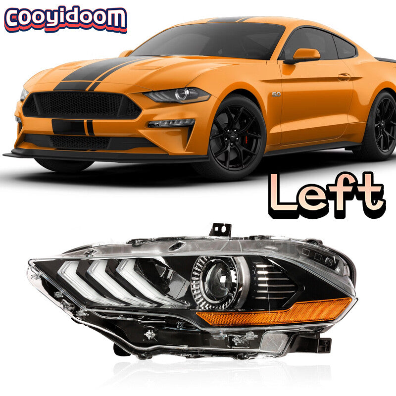 2018-2019 for Ford for Mustang Projector Headlights DRL