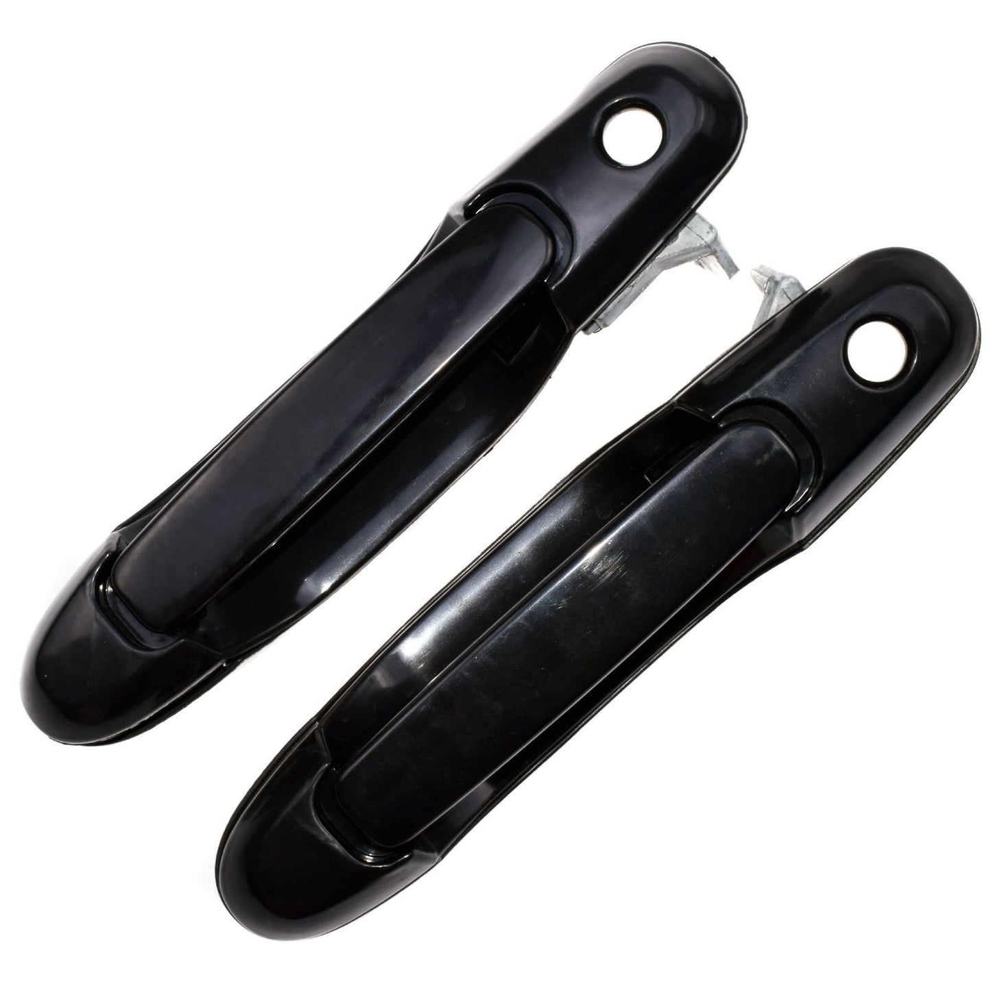 For 1998-03 for Toyota for Sienna 2Pcs Black Exterior Outer Door Handle Front Left Right