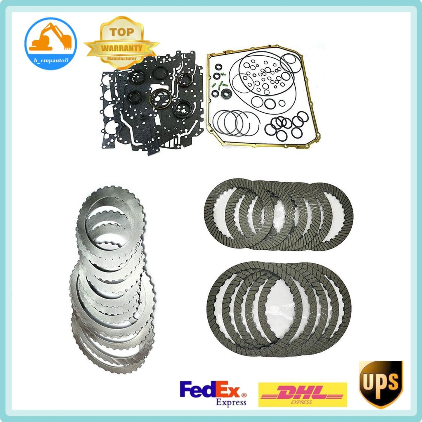 Transmission Master Overhaul Rebuild Kit Clutch Plates 0B5 DL501 DSG for Audi A3