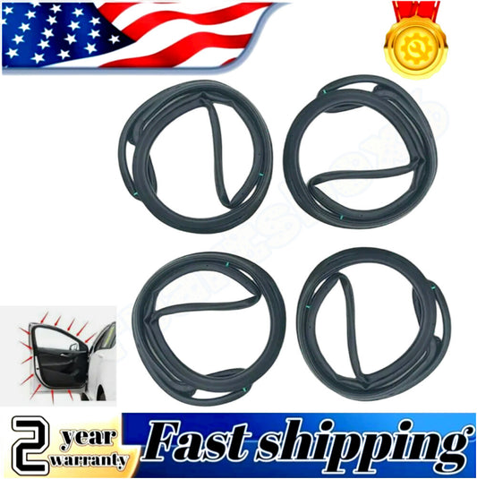 Door Weatherstrip 1-piece set (4 pieces) Opening seals for CIVIC Sedan 2012-2015