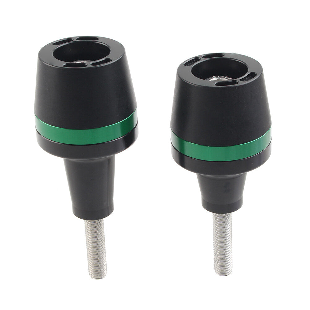 2¢ª Sturzpads Crash Protector f¨¹r for Yamaha for Suzuki for Honda for Kawasaki Universal Green