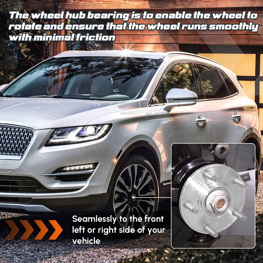 For 2012-2018 for Ford Focus Front Wheel Hub Bearing 2013-19 Escape Left Hand Drive