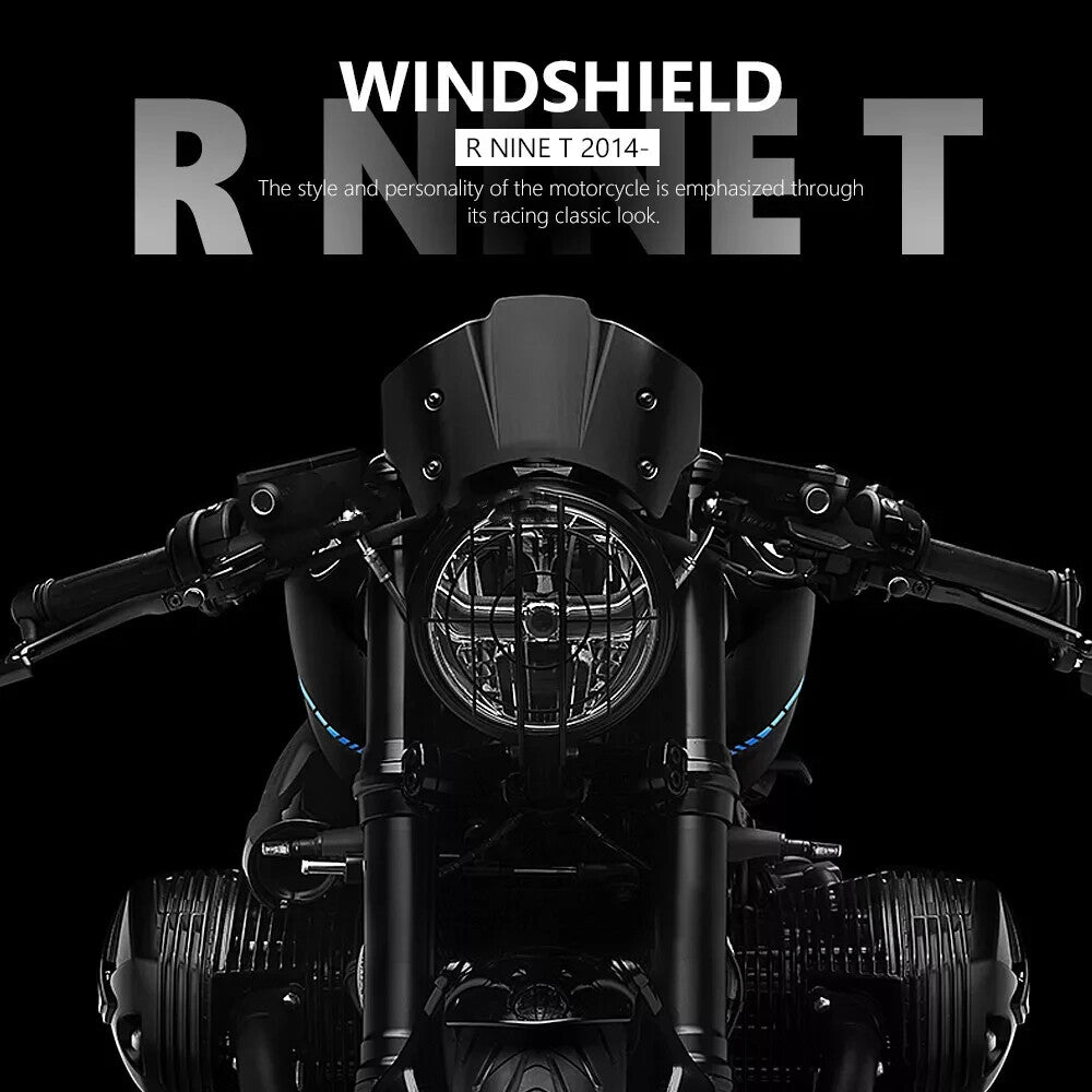 Headlight Fairing Windshield Windscreen Wind Deflector for BMW R NineT R9T 14-23