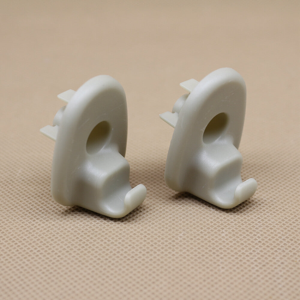 2 Pcs for Jeep Liberty for Dodge Nitro Sun Visor Bracket Clip Mounting Holder Grey