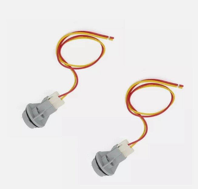 2Pcs Headlight Turn Signal Corner Light Socket Wire Connector for Acura Legend