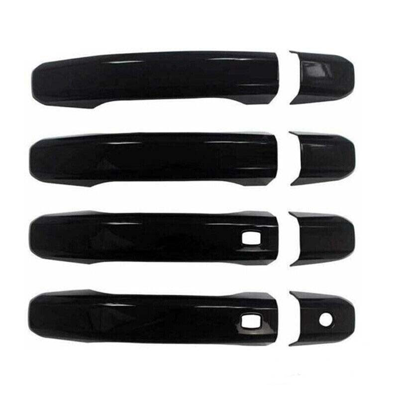 Door Handle Covers for 2014-2023 for GMC for Sierra for Chevy Silverado W/2 for Smart Keyholes