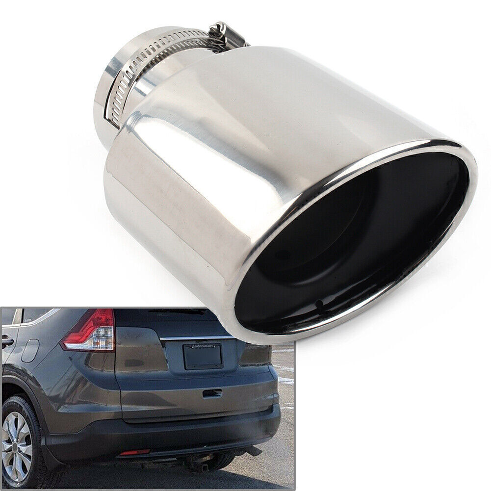 For 2012-21 13 for Honda CRV CR-V Stainless Steel Rear Exhaust Pipe Tail Muffler Tip