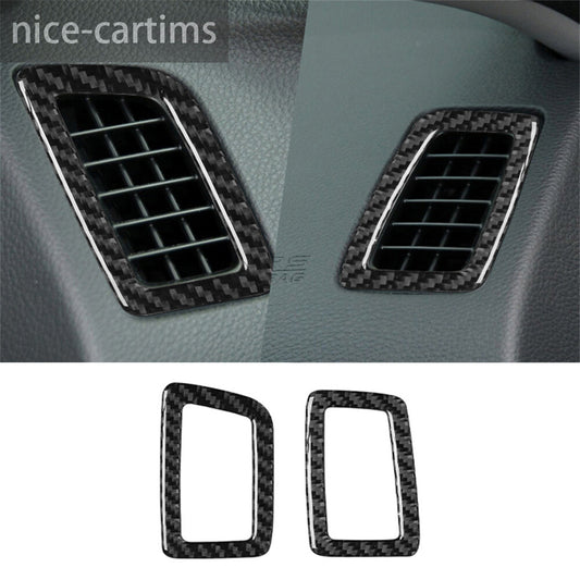 Carbon Fiber Dashboard Air Vent Outlet Trim for Honda Accord 2013-17 Accessories