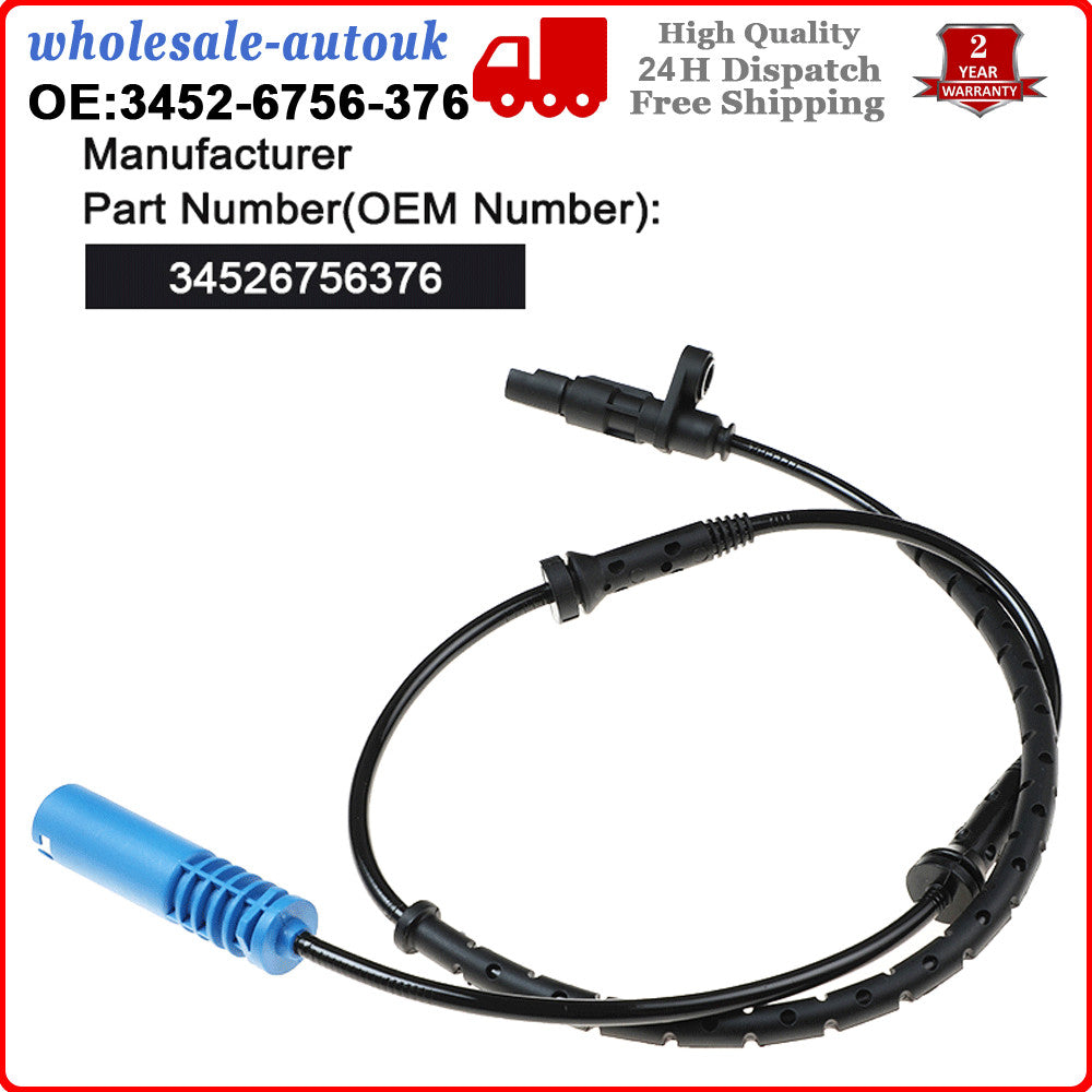 34526756376 Rear Left/Right ABS Sensor for BMW E39 520i 523i 525i 530i 535i 530d