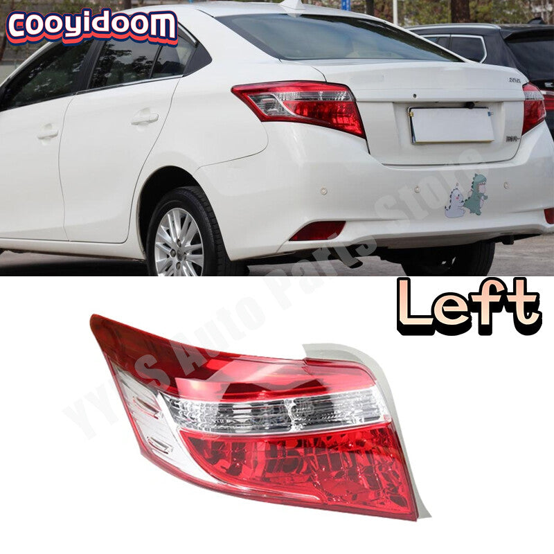 Left for Toyota Vios 2014-2016 Rear TailLight Turn Signal Lamp No Bulb