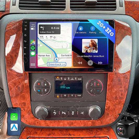 9CarPlay for Chevrolet Silverado 2007-2013 Android Car Stereo Radio GPS WiFi