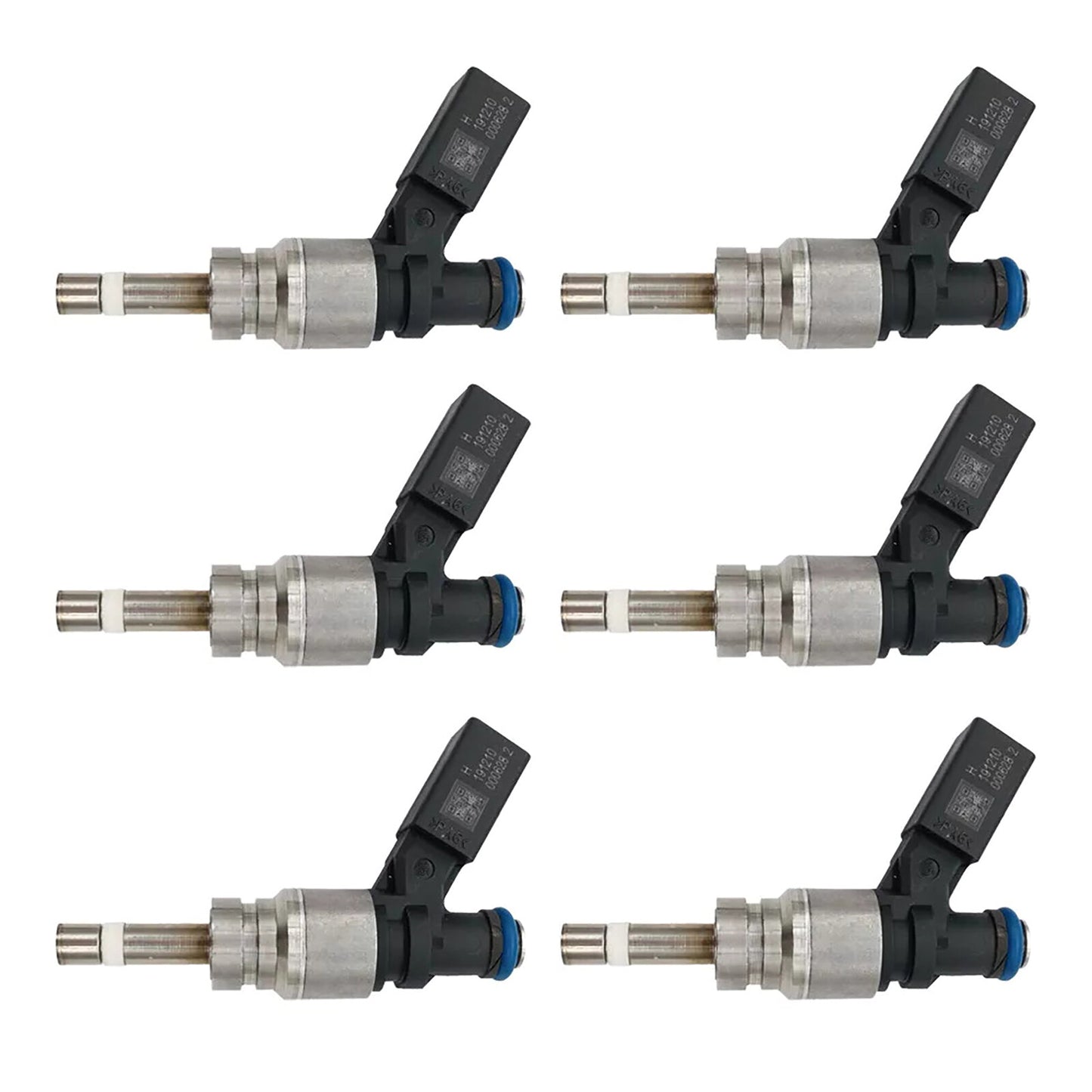 6PCS Fuel Injector 079906036C FJ1041 06E906036F for Audi A6 3.2L 3.1L 2.8L 10-11