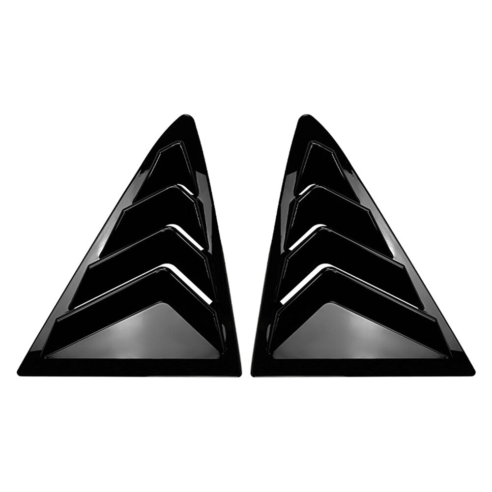 Rear Window Louver Shutter Cover Trim for Ford Fiesta MK8 2018-2024
