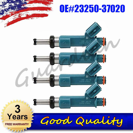 4x Fuel Injector 23250-37020 for Lexus CT200h 1.8L 2011 for Toyota Prius for Lexus 1.8L