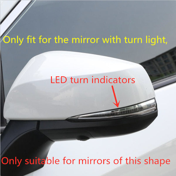 for Toyota for Corolla Cross 22-24 2P Chrome Side Door Mirrors Rearview Trim Cover