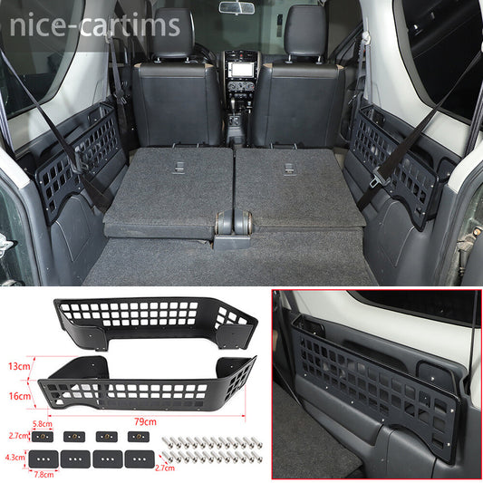 for Suzuki for Jimny 2007-17Alloy Trunk Multifunctional Storage Box Organizer Holder