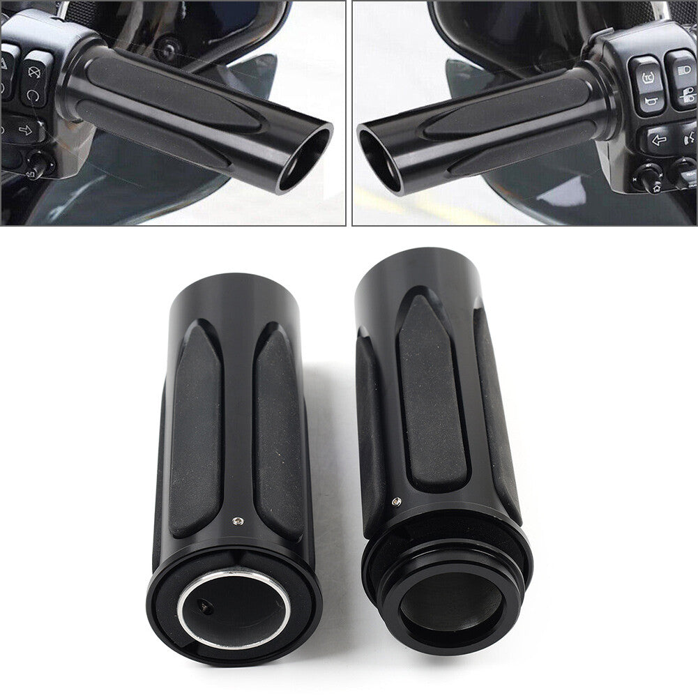 1 Hand Grips Electronic Throttle for Harley Softail Road Street Electra Glide