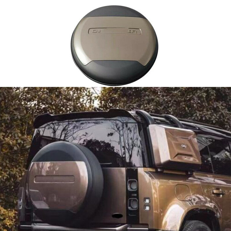 Tailgate Trunk Spare Black Brown for Land Rover for Defender 2020-2023 1X Tire Cover