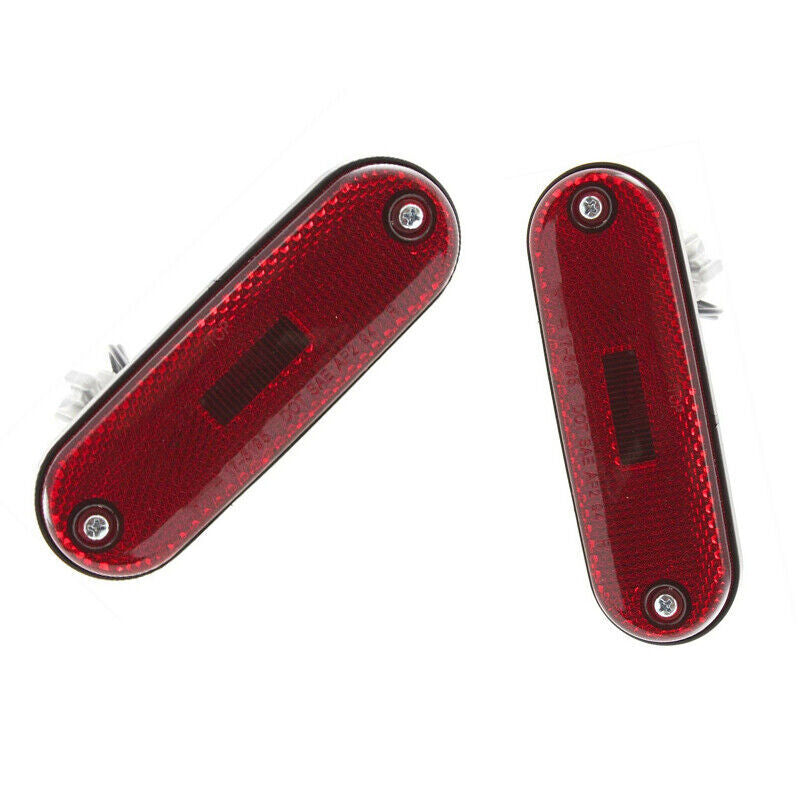 Pair Rear Reflector Side Marker Lamp with bulbs for Toyota rav4 Rav-4 1996-2000
