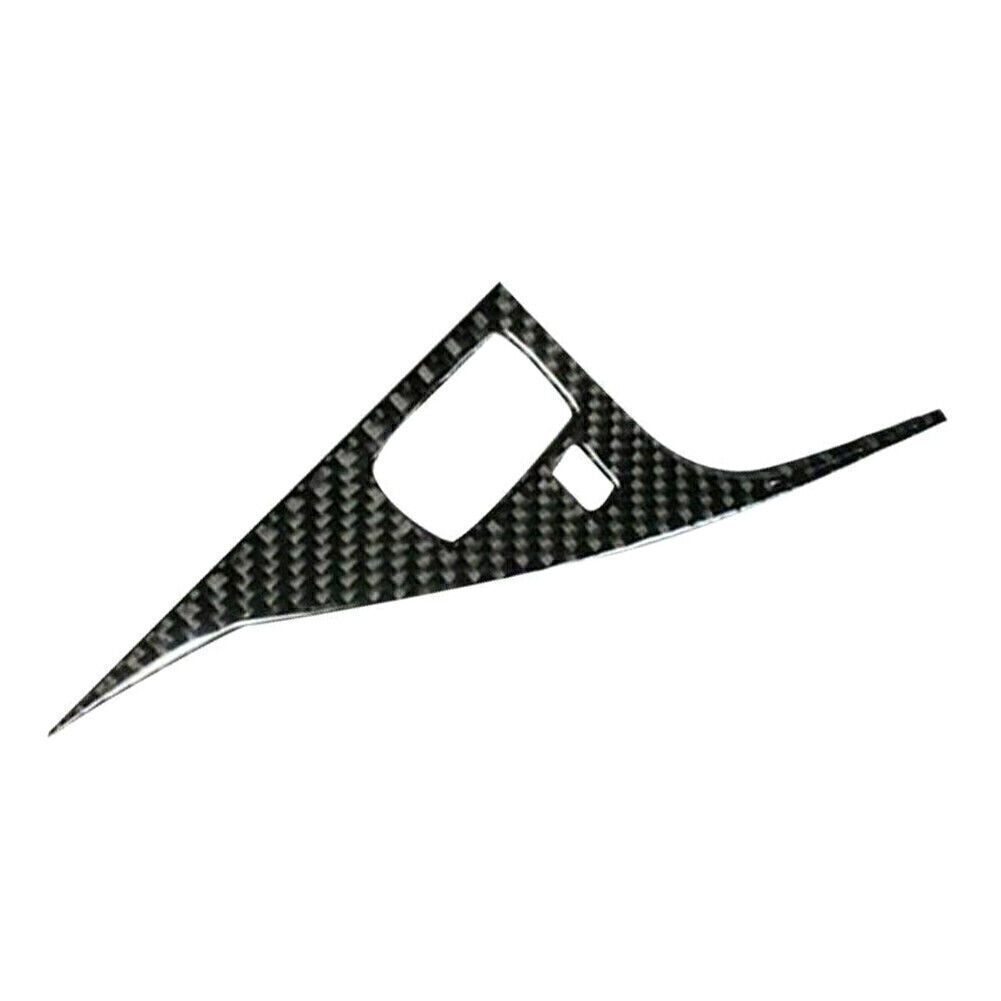 Interior Gear Shift Drive Panel Cover Carbon Fiber for Infiniti Q50 Q60 2014-19