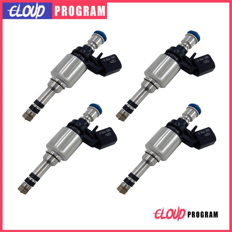 4 pcs NEW Fuel Injector for Buick Envision Regal ATS CT6 CTS Camaro Malibu 2.0L