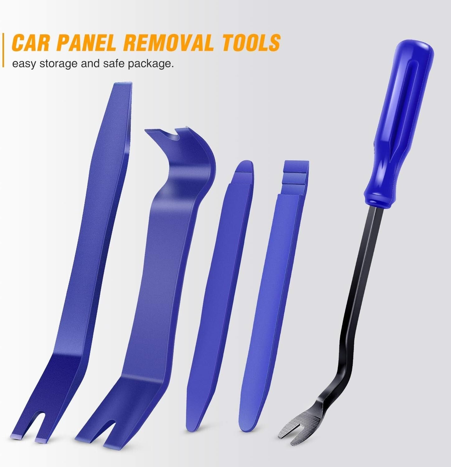 Auto Trim Removal Tool Kit Car Panel Door Dashboard Fastener Remover Pry Set