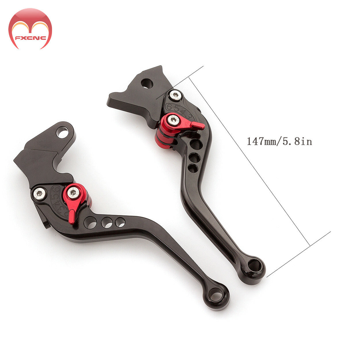 Adjustable brake clutch lever CNC machined for Royal Enfield Classic 350CC 500CC short-range models