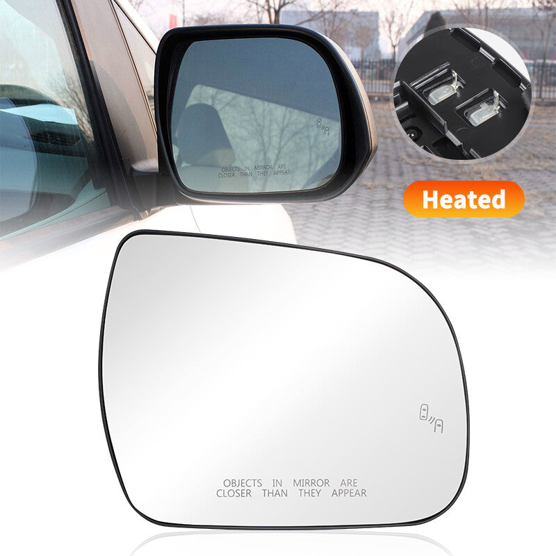 Passenger Side Heated Mirror Glass W/Blind Spot For 2011-2020 for Toyota for Sienna New