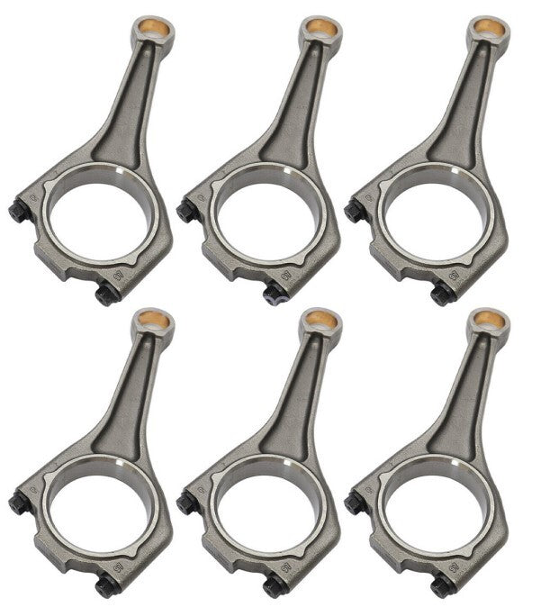 6PCS Pistons Rings Connecting Rods Kit Piston  Connecting Rod for Jaguar F-Pace