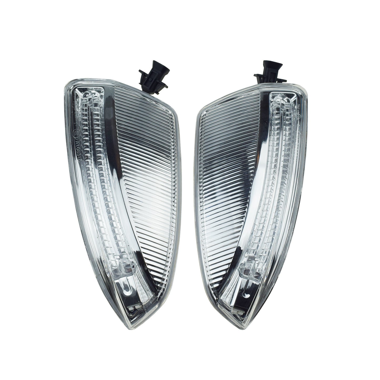 LED turn signals for left and right mirrors are suitable for Mercedes-Benz C250, C300, C350, C63, and AMG.