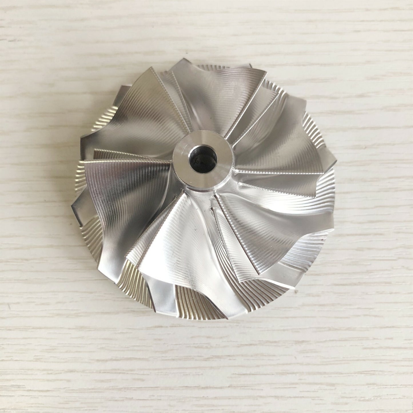 PTE58 5.00/76.20 mm 6+6 insert spot milling of turbine blank compressor wheel