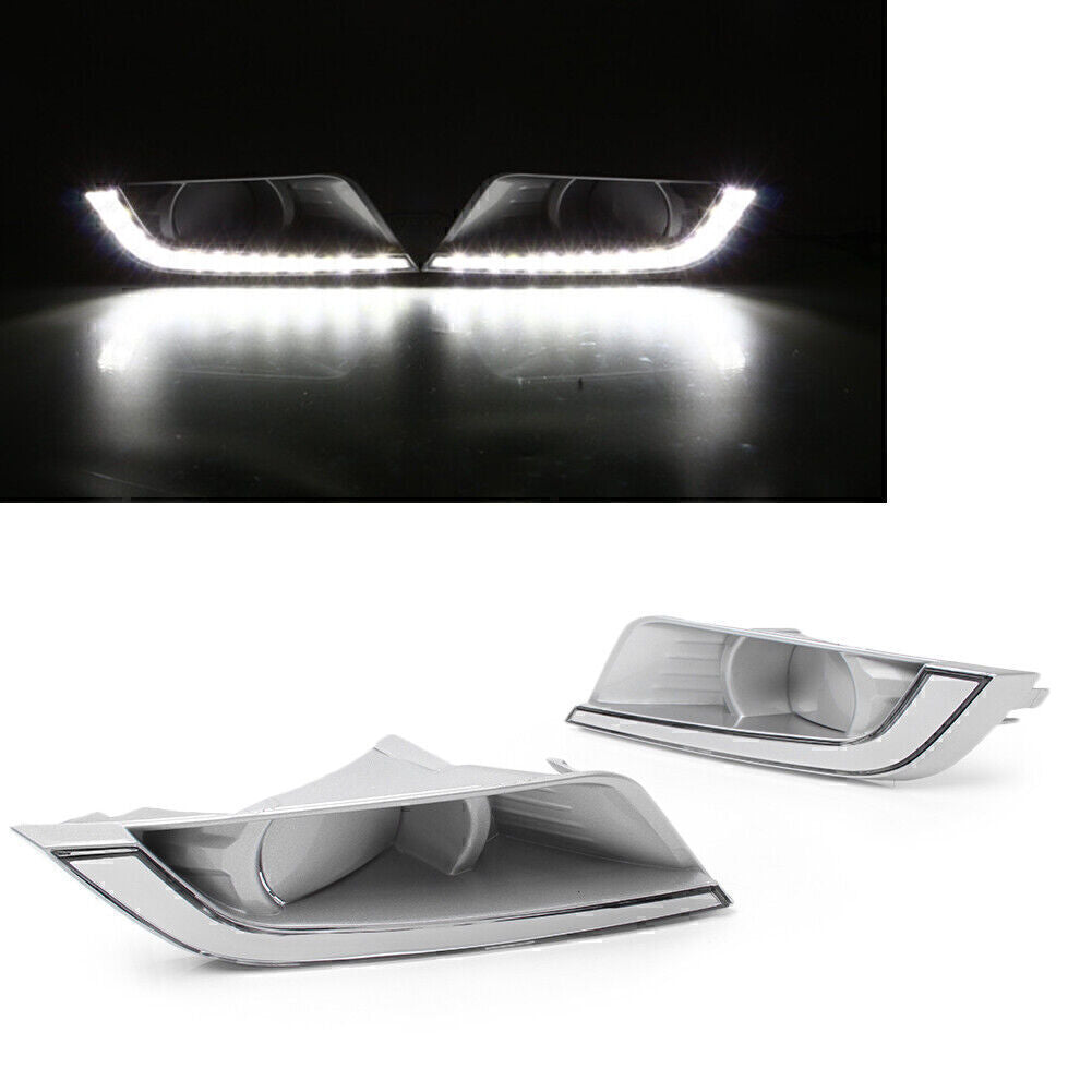 for Ford Ranger Daytime Running Light DRL Fog Driving Lamp Cover 2015 2016 2017