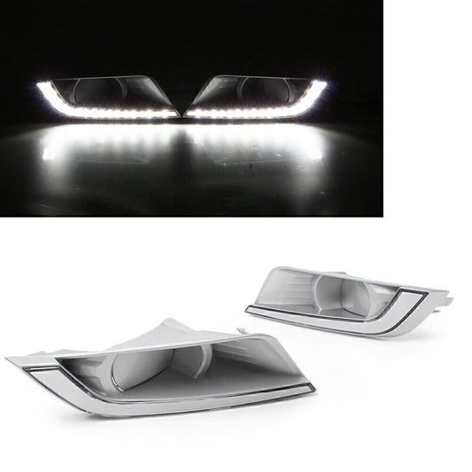 for Ford Ranger Daytime Running Light DRL Fog Driving Lamp Cover 2015 2016 2017